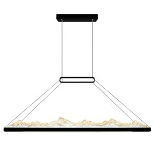 Himalayas LED Chandelier in Black