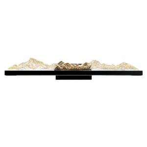 Himalayas LED Bathroom Vanity Light in Black