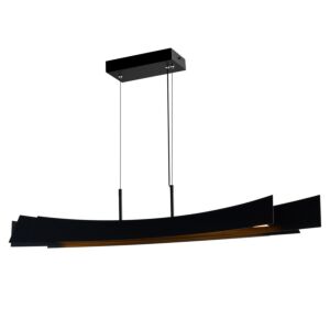 Candora LED Chandelier in Black