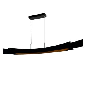 Candora LED Chandelier in Black