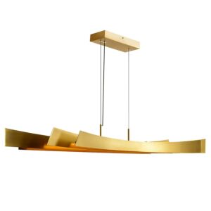 Candora LED Chandelier in Brass