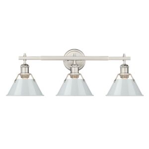 Orwell PW 3-Light Bathroom Vanity Light in Pewter