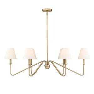 Kennedy BCB 6-Light Linear Pendant in Brushed Champagne Bronze