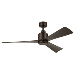 True 52" Outdoor Ceiling Fan in Satin Natural Bronze