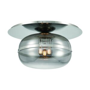 Nottingham 3-Light Flush Mount in Nickel