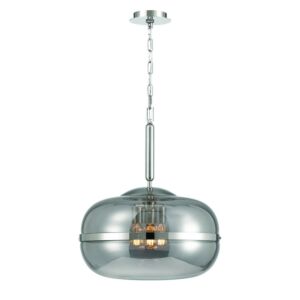 Nottingham 3-Light Pendant in Nickel