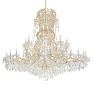 Maria Theresa 37-Light 3Chandelier in Gold