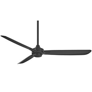 Rudolph Wet 60" Outdoor Ceiling Fan in Coal