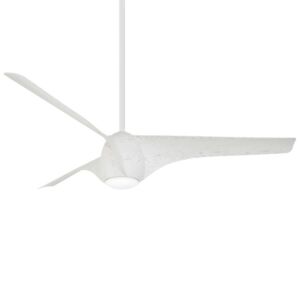 Airewave 1-Light 65" Hanging Ceiling Fan in Sterling Maple