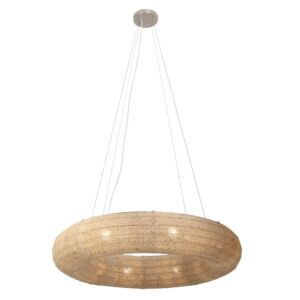 Copra 8-Light Chandelier in Brushed Nickel