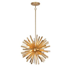 Confluence 12-Light Pendant in Piastra Gold