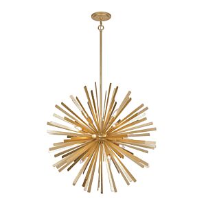 Confluence 16-Light Pendant in Piastra Gold