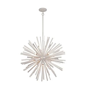 Confluence 16-Light Pendant in Piastra White