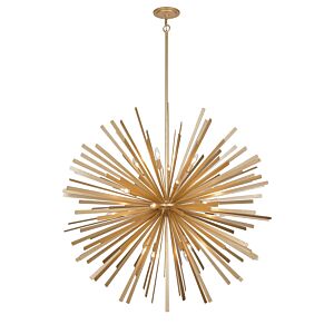 Confluence 20-Light Pendant in Piastra Gold