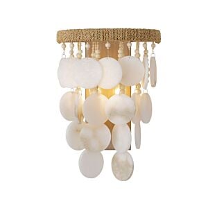 Aurelia'S Cove 2-Light Wall Sconce in Autumn White