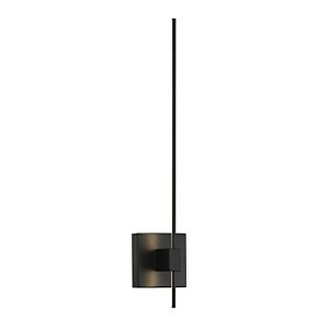 Parker 1-Light LED Wall Sconce in Coal