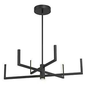 Arrticular 1-Light LED Chandelier in Coal