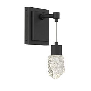 Kosmyc 1-Light LED Wall Sconce in Sand Coal