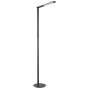 Kovacs 1-Light LED Table Lamp in Coal Black and Brushed Coal Black