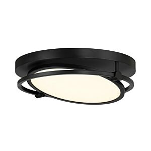 Studio 1-Light LED Flush Mount in Coal