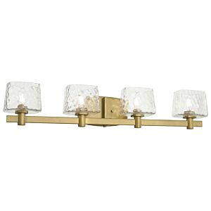 Drysdale 4-Light Bathroom Vanity Light in Soft Brass