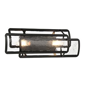 Bella Collina 2-Light Bathroom Vanity Light in Coal