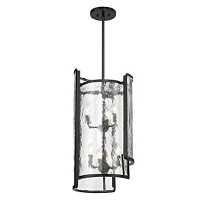 Bella Collina 6-Light Foyer Pendant in Coal