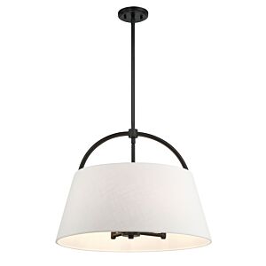 Headington 4-Light Island Pendant in Coal