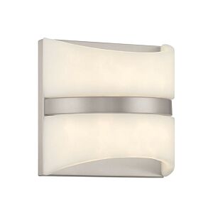 Velaux 1-Light LED Wall Sconce in Brushed Nickel