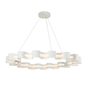 Nami LED Chandelier in Antique White