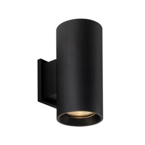 Lorna LED Exterior Wall Mount in Textured Black