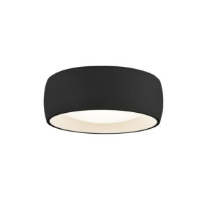 Savile LED Flush Mount in Black