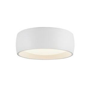 Savile LED Flush Mount in White