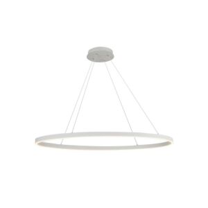 Ovale LED Linear Pendant in White