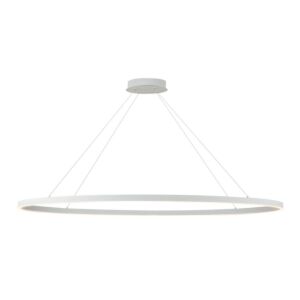 Ovale LED Linear Pendant in White