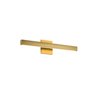 Vera LED Bathroom Vanity Light in Brushed Gold