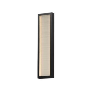 Highlander 1-Light LED Bathroom Vanity Light in Black