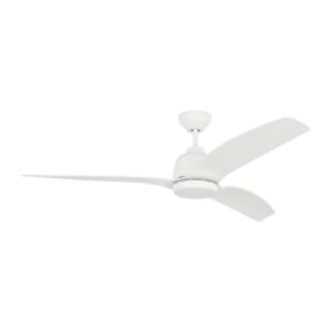 Avila 1-Light 60" Outdoor Ceiling Fan in Matte White