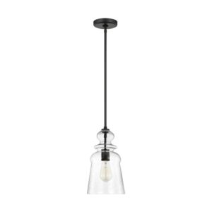 Kea 1-Light Pendant in Midnight Black