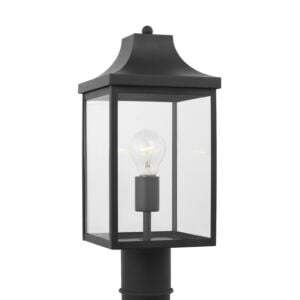 Say brook 1-Light Post Mount in Textured Black