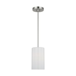 Rhett 1-Light Mini Pendant in Brushed Steel