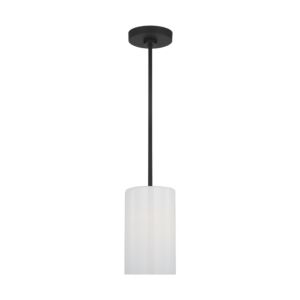 Rhett 1-Light Mini Pendant in Midnight Black