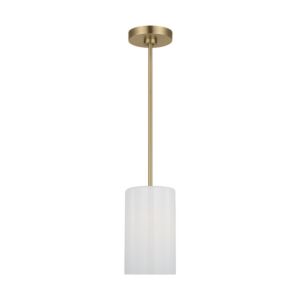 Rhett 1-Light Mini Pendant in Satin Bronze