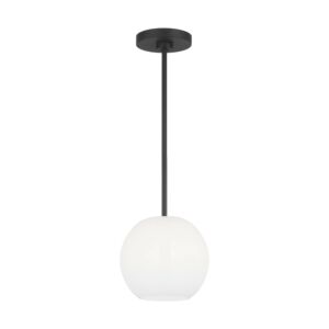 Rory 1-Light Mini Pendant in Midnight Black