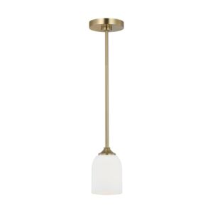 Emile 1-Light Mini Pendant in Satin Bronze