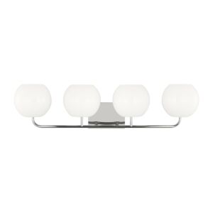 Rory 4-Light Bathroom Vanity Light in Chrome