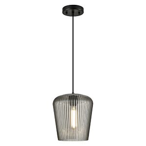 Charismo 1-Light Pendant in Black