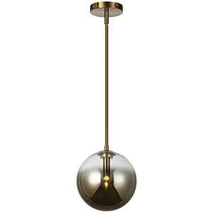 Averley 1-Light Pendant in Aged Gold Brass