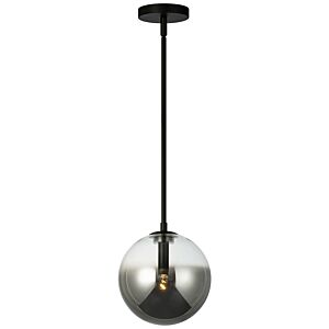 Averley 1-Light Pendant in Black