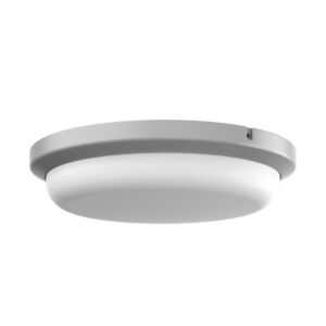 Dean LED Outdoor Flush Mount in Textured Grey